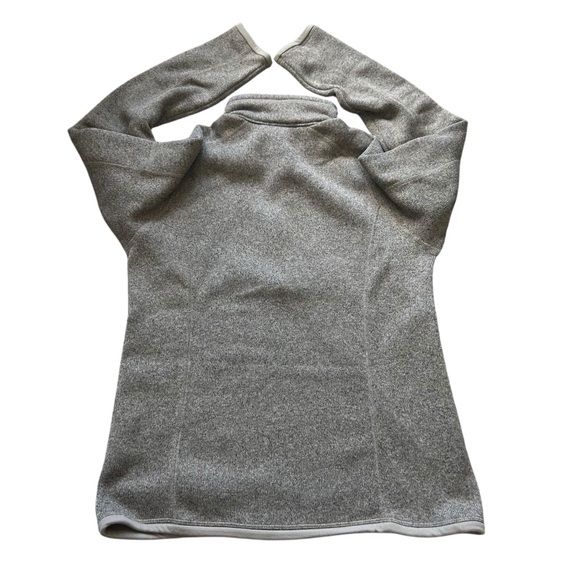 Patagonia Women's Better Sweater 1/4-Zip Fleece size small birch white beige tan - Picture 2 of 9